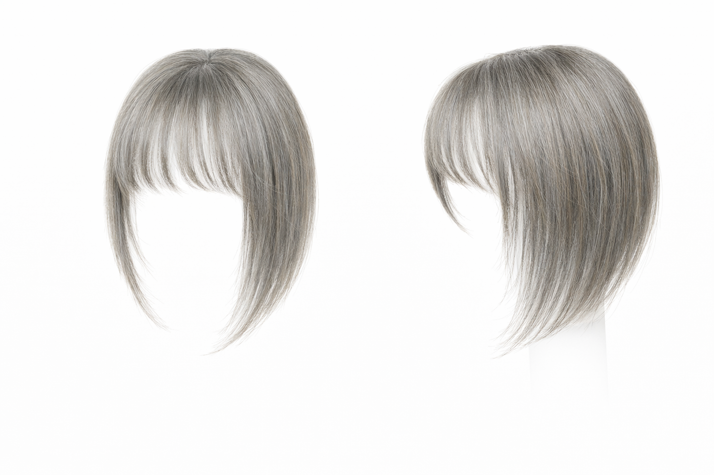 Kaelyss Mini Human Hair Topper – Bangs & Front Coverage