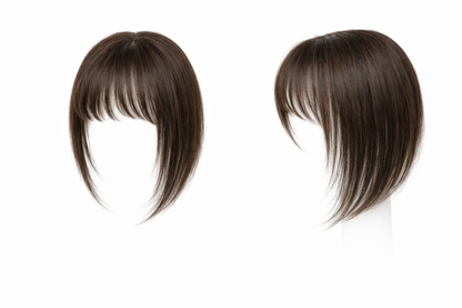 Kaelyss Mini Human Hair Topper – Bangs & Front Coverage