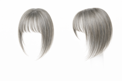 Kaelyss Mini Human Hair Topper – Bangs & Front Coverage