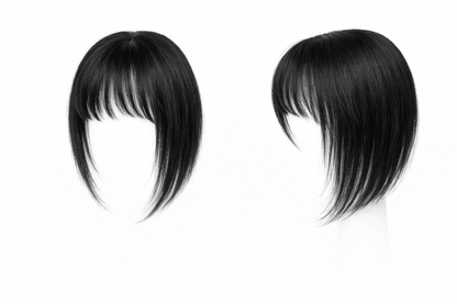Kaelyss Mini Human Hair Topper – Bangs & Front Coverage