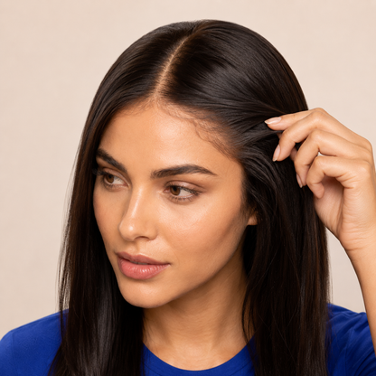 Sara | Soft Black Human Hair Wig